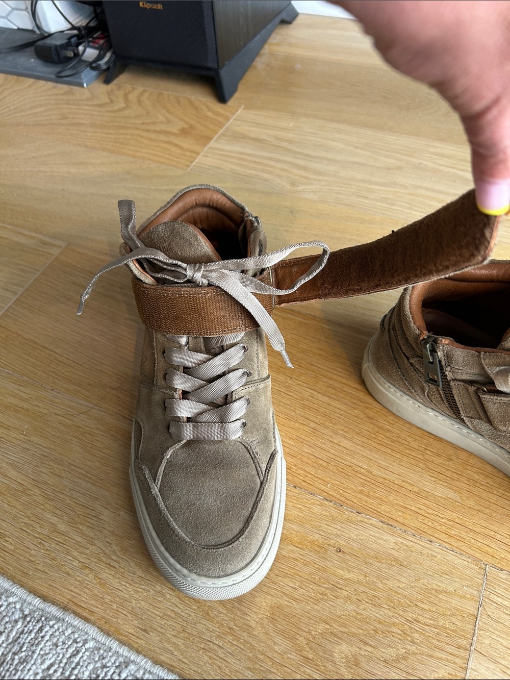ZADIG & VOLTAIRE Half-Top Sneakers - Picture 7 of 7